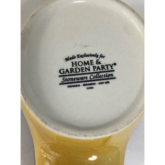 Home & Garden Party Spoon Rest Welcome Home Stoneware Lipped Vintage - Picture 4 of 6